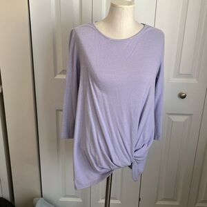 Gibson tunic tie sweater